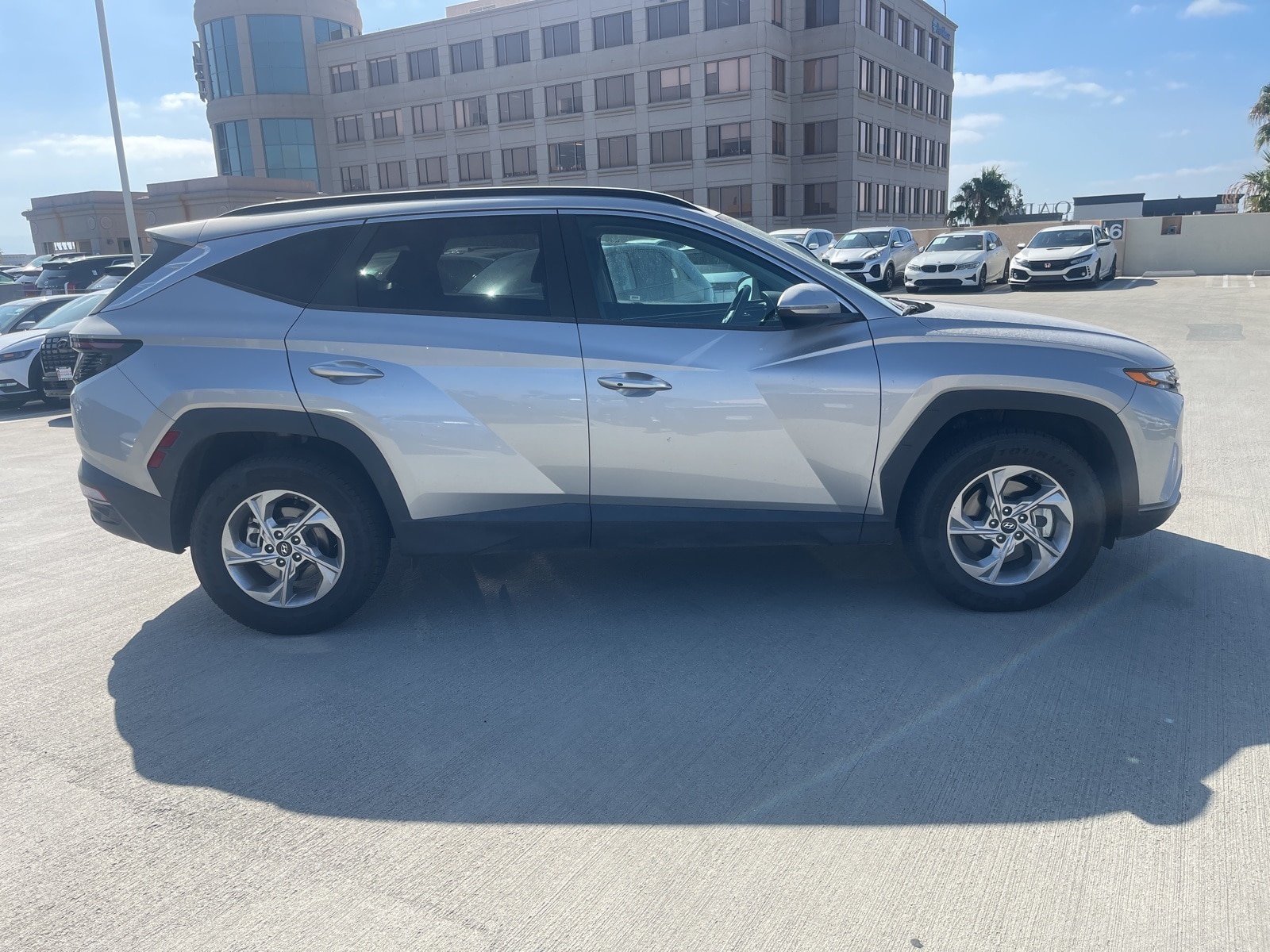 Certified 2022 Hyundai Tucson SEL with VIN 5NMJBCAE8NH036827 for sale in Anaheim, CA