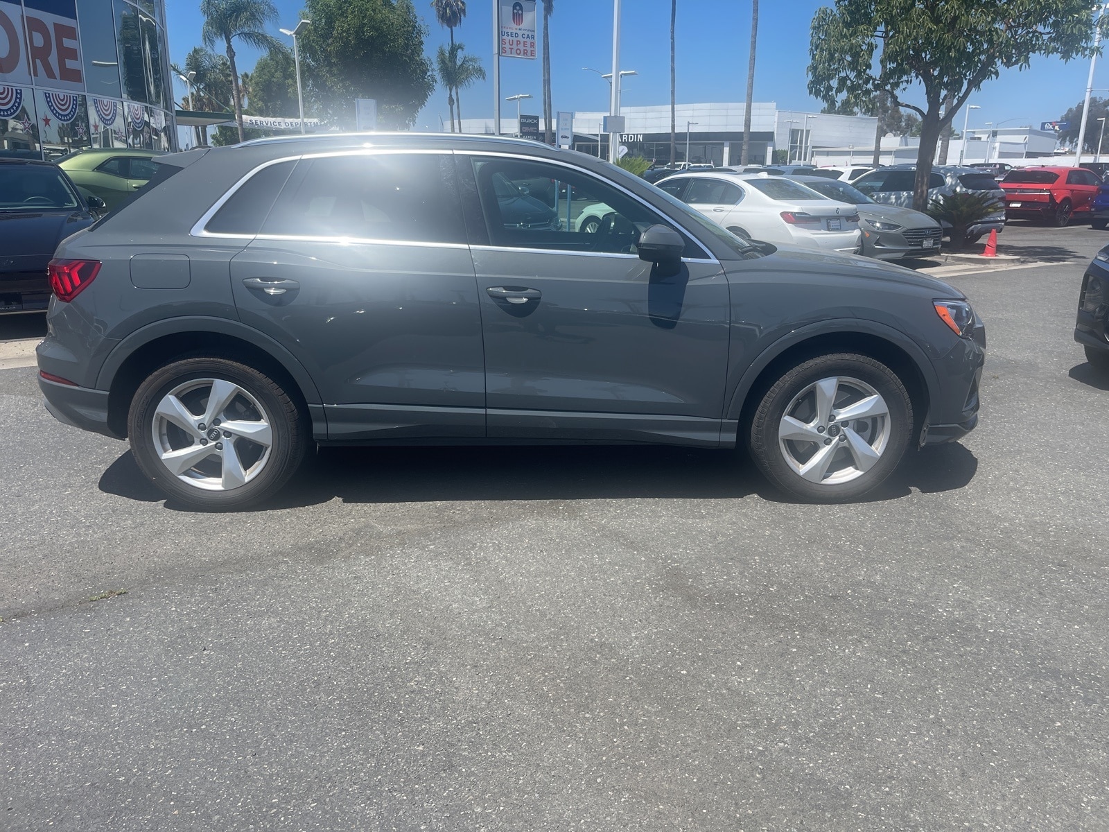 Used 2021 Audi Q3 Premium with VIN WA1AUCF38M1128489 for sale in Anaheim, CA