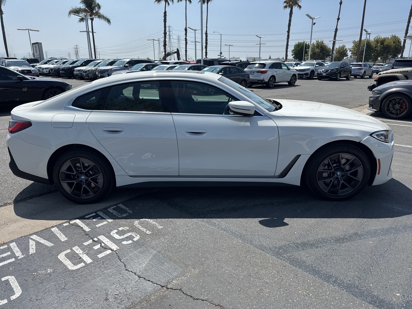 Used 2024 BMW i4 Base with VIN WBY43AW00RFR59428 for sale in Anaheim, CA