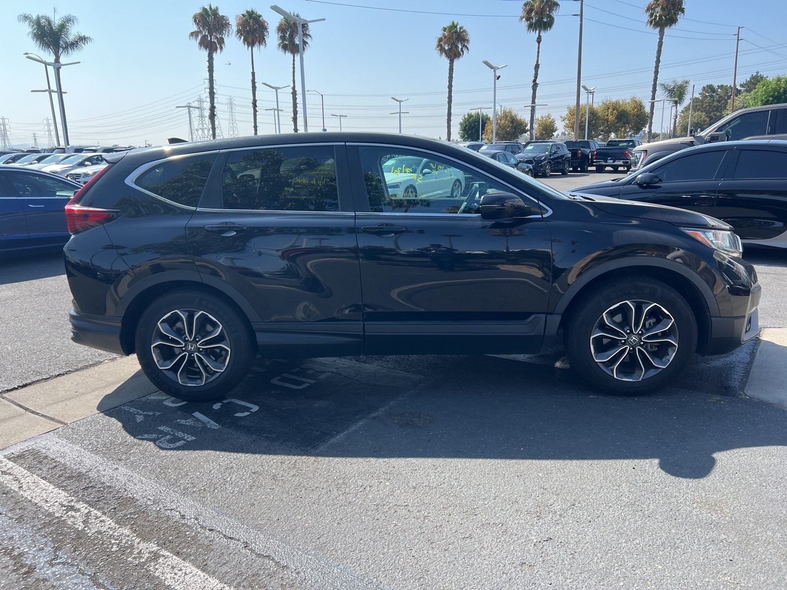 Used 2020 Honda CR-V EX with VIN 2HKRW1H55LH419156 for sale in Anaheim, CA