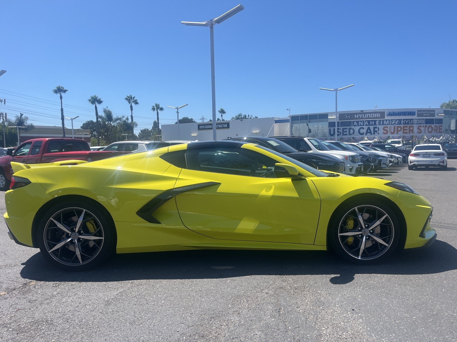 Used 2021 Chevrolet Corvette 1LT with VIN 1G1YA2D44M5103903 for sale in Anaheim, CA