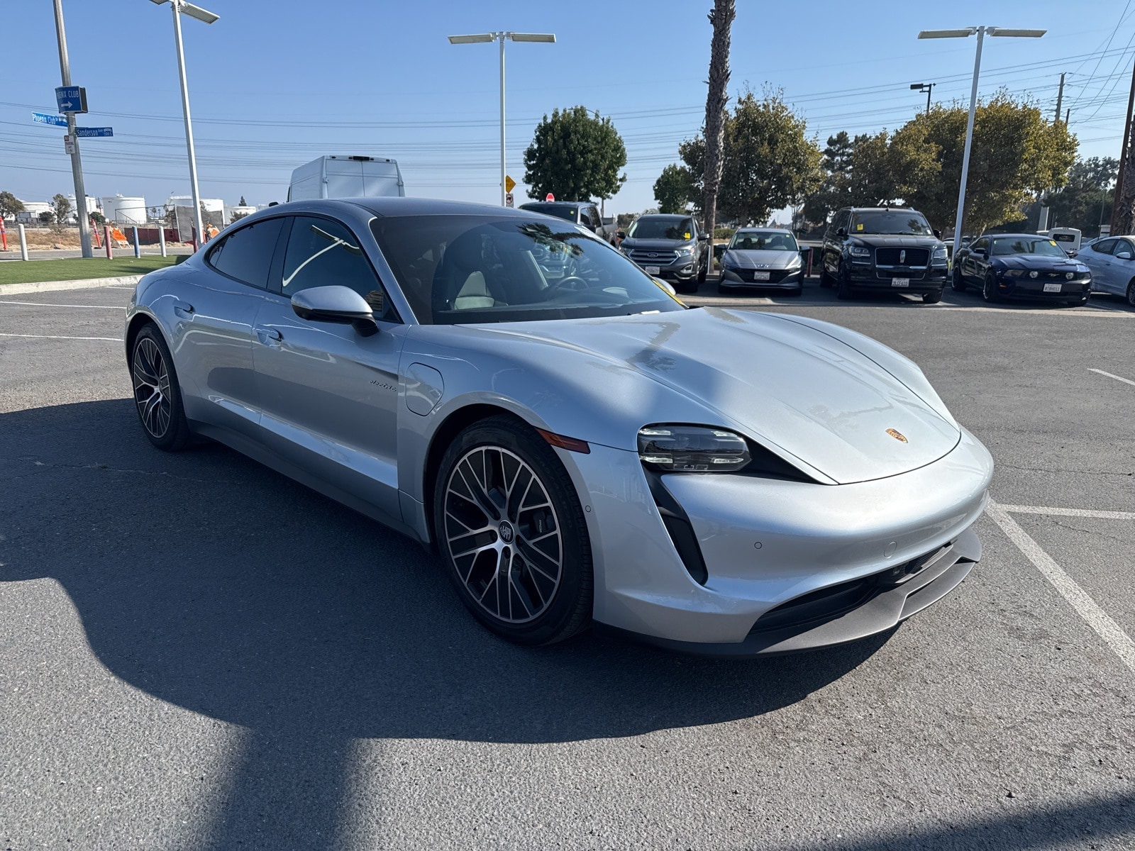 Used 2021 Porsche Taycan Base with VIN WP0AA2Y17MSA18115 for sale in Anaheim, CA