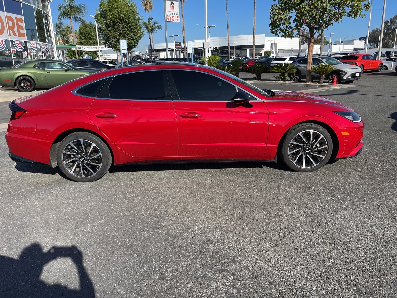 Used 2020 Hyundai Sonata SEL Plus with VIN 5NPEJ4J2XLH052334 for sale in Anaheim, CA