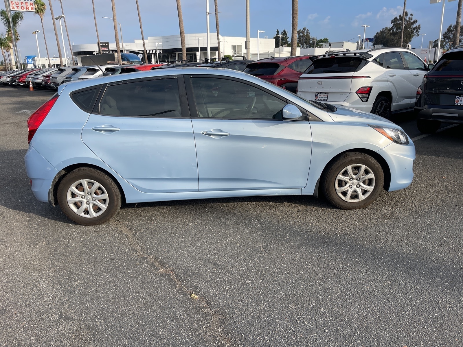 Used 2013 Hyundai Accent GS with VIN KMHCT5AE2DU121778 for sale in Anaheim, CA