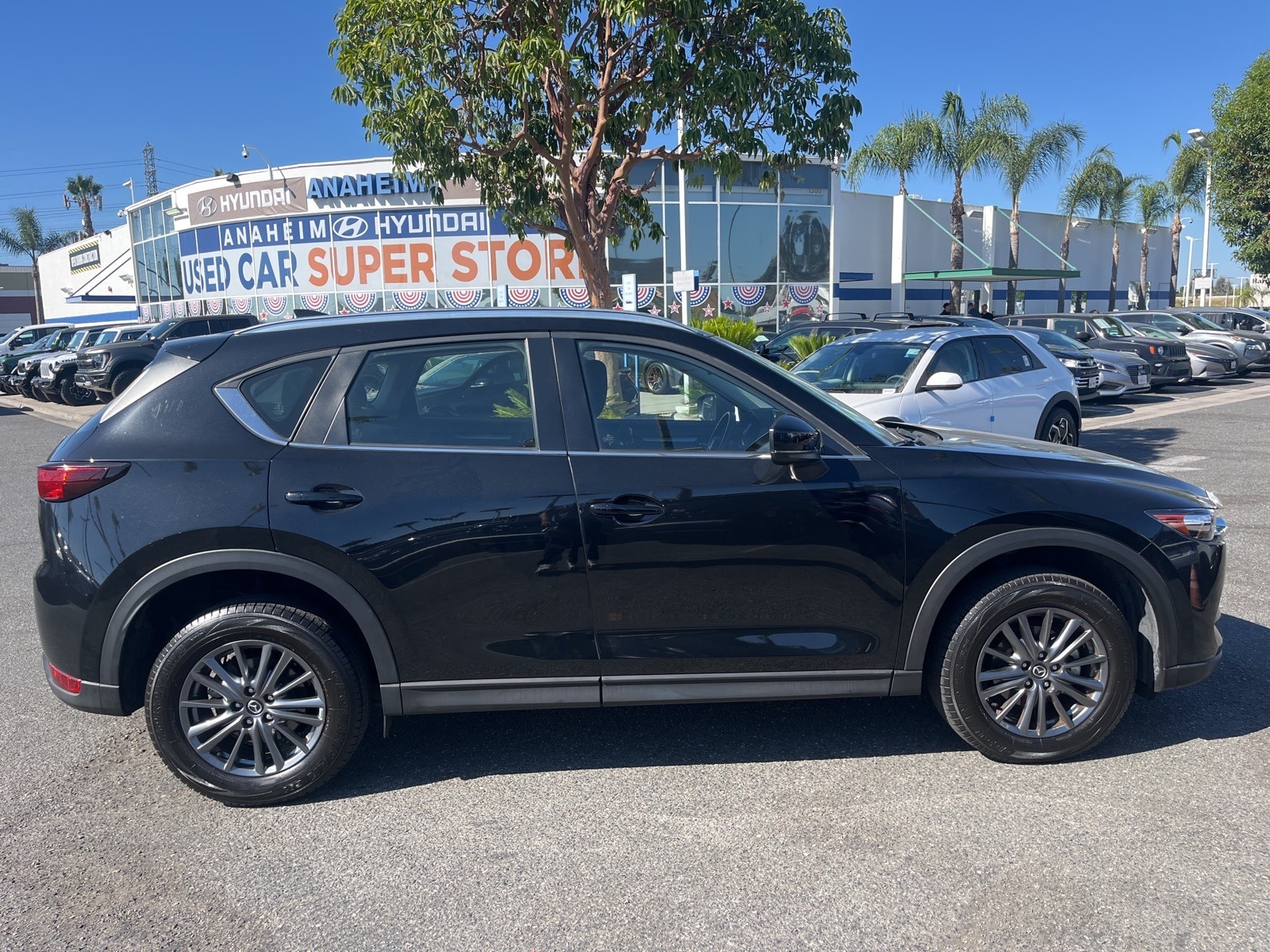 Used 2021 Mazda CX-5 Sport with VIN JM3KFABM1M0370917 for sale in Anaheim, CA