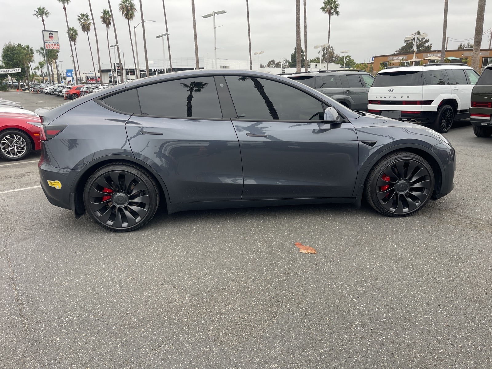 Used 2022 Tesla Model Y Performance with VIN 7SAYGDEF0NF395019 for sale in Anaheim, CA