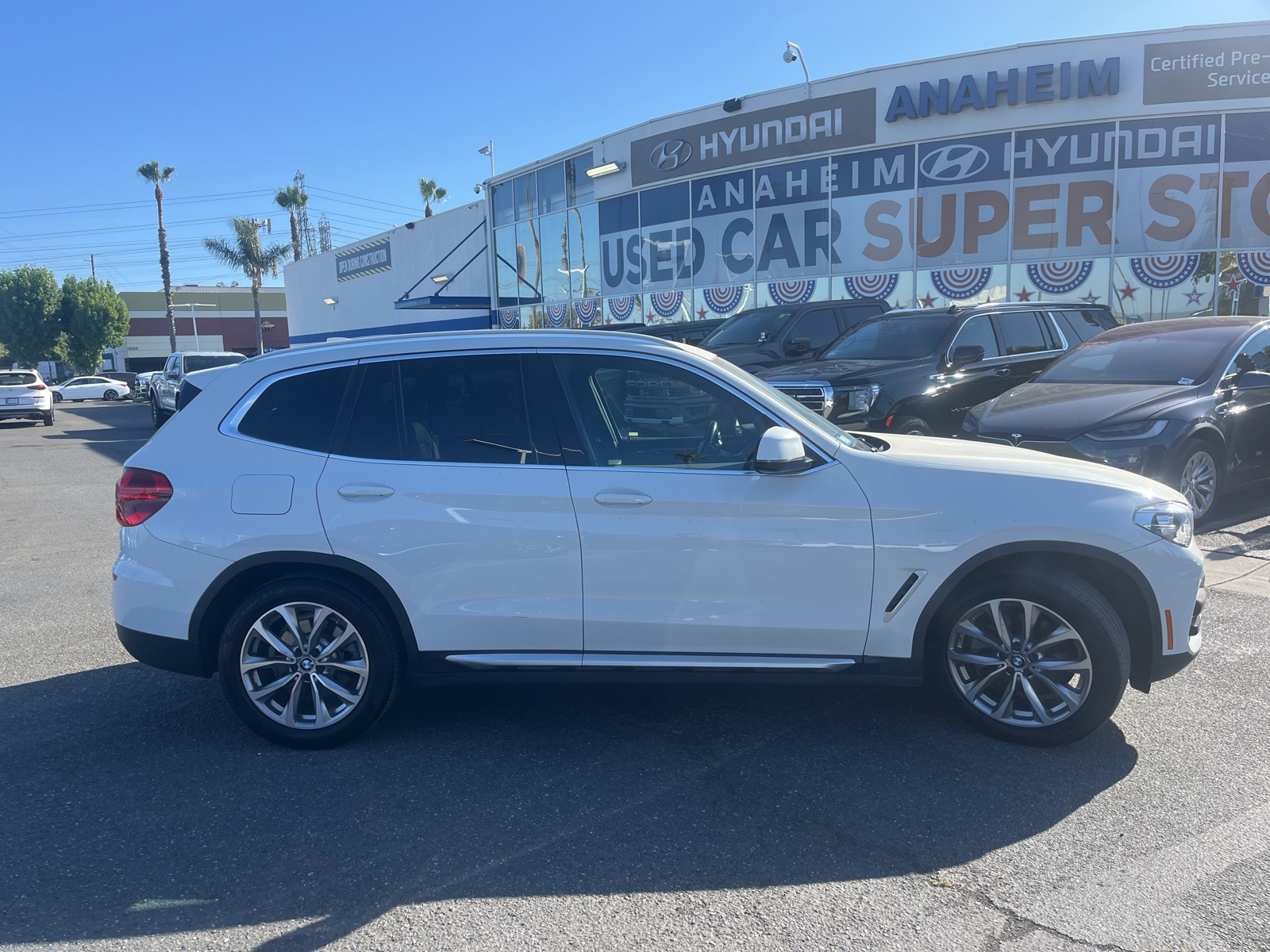 Used 2019 BMW X3 30i with VIN 5UXTR7C53KLE98765 for sale in Anaheim, CA