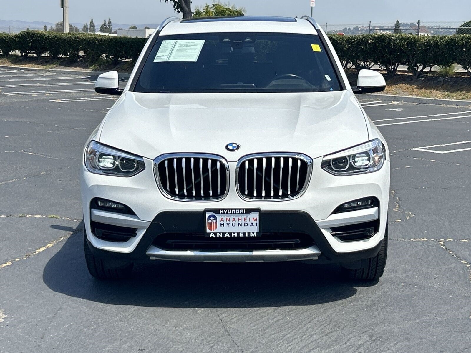 Used 2021 BMW X3 30i with VIN 5UXTY3C06M9E87212 for sale in Anaheim, CA