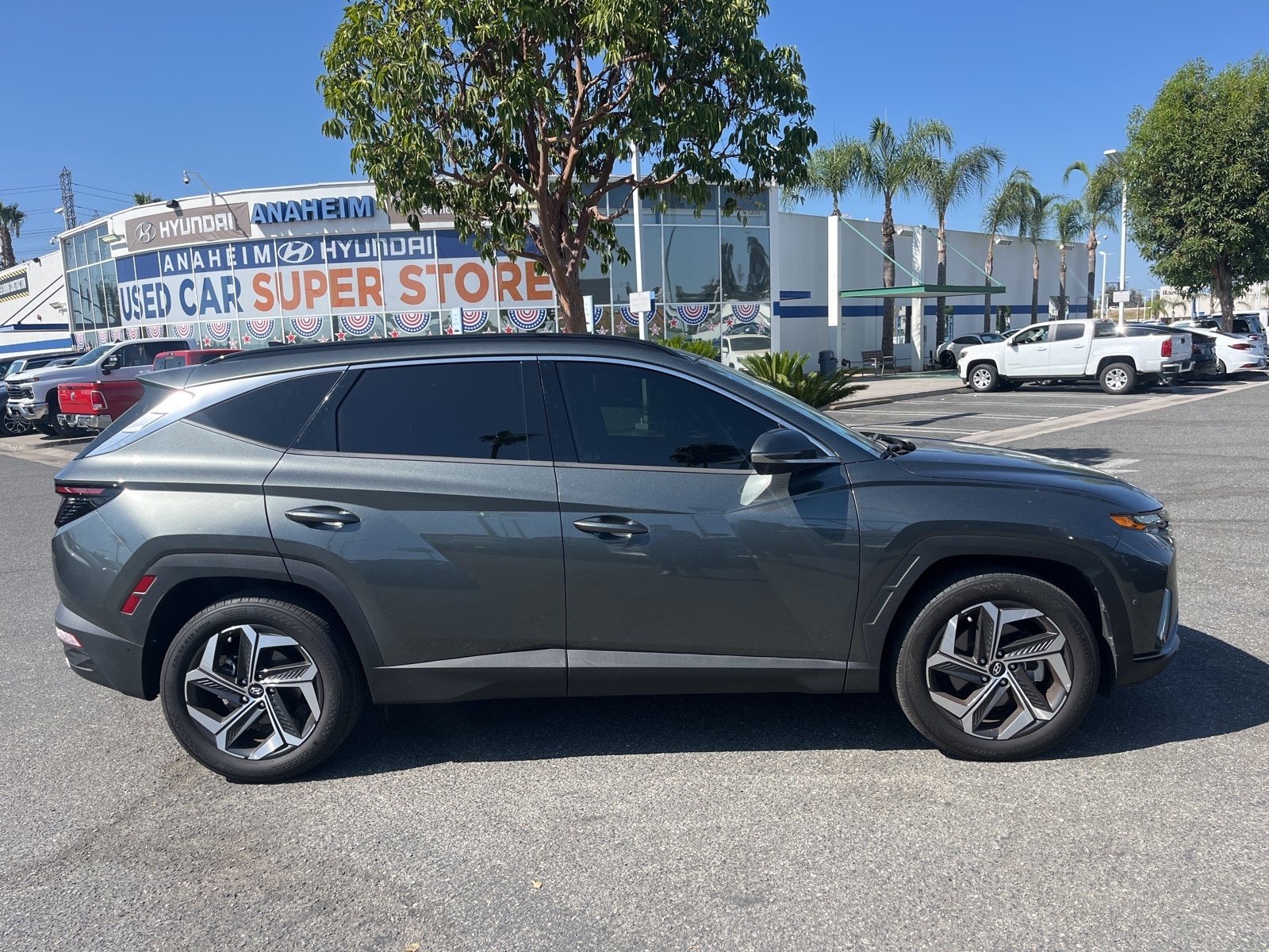 Certified 2022 Hyundai Tucson Limited with VIN 5NMJE3AE0NH083745 for sale in Anaheim, CA