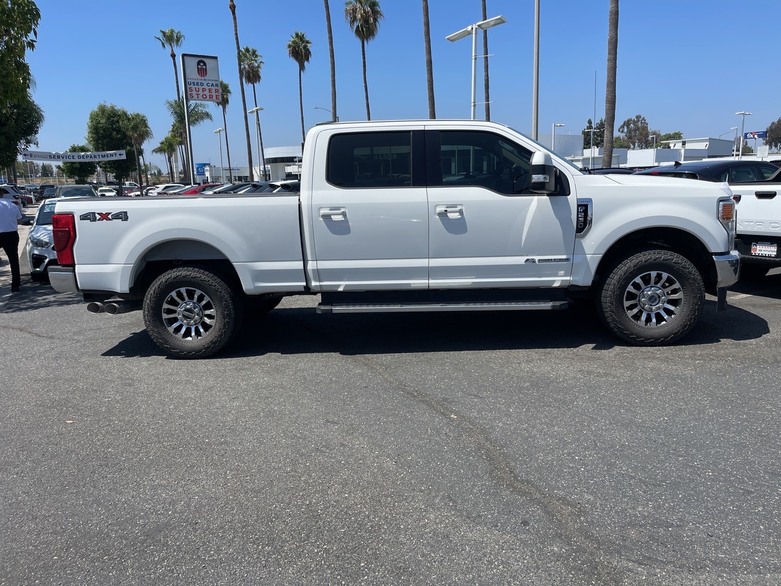 Used 2021 Ford F-250 Super Duty Lariat with VIN 1FT7W2BT5MED69185 for sale in Anaheim, CA