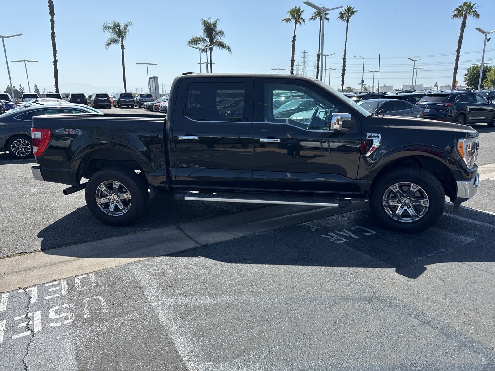 Used 2023 Ford F-150 Lariat with VIN 1FTFW1E52PKD34998 for sale in Anaheim, CA