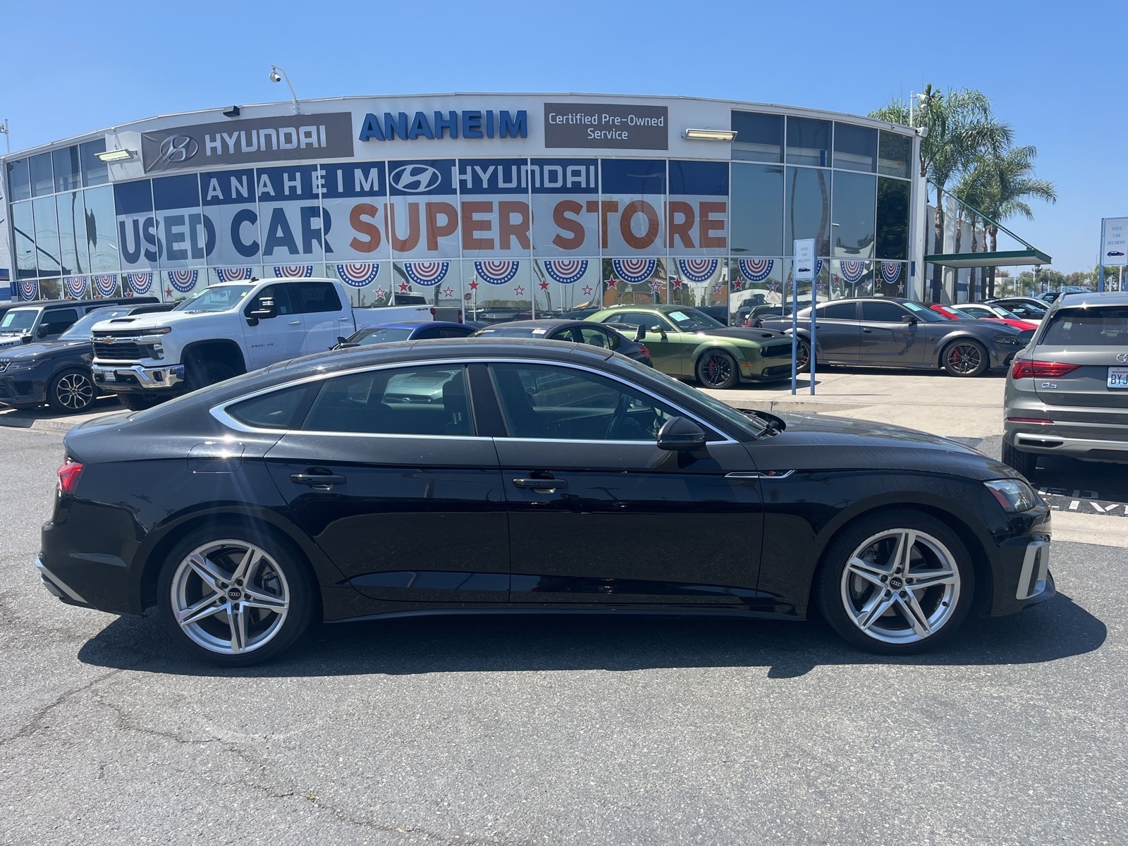 Used 2021 Audi A5 Sportback Premium with VIN WAUDACF50MA057346 for sale in Anaheim, CA