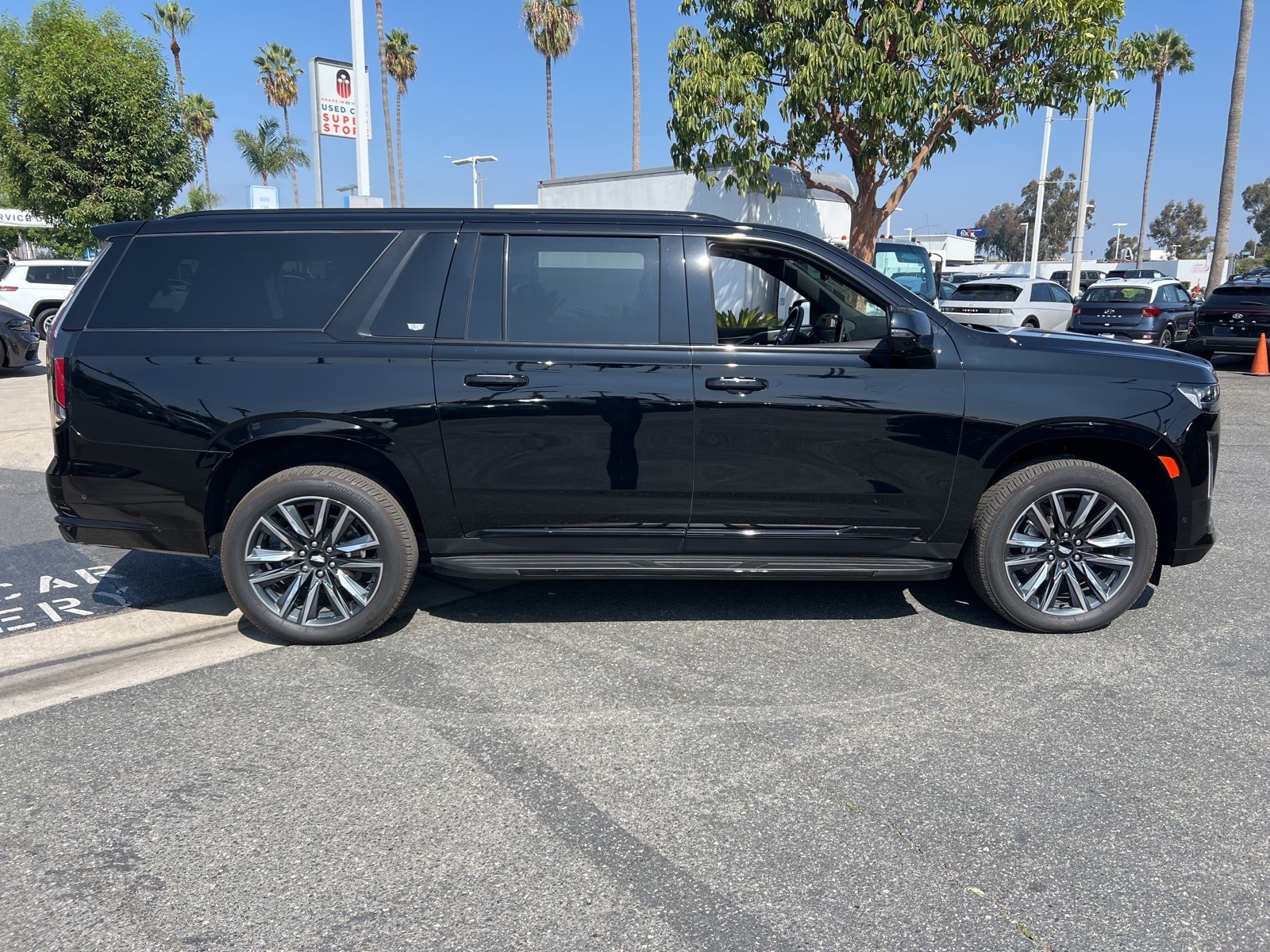 Used 2024 Cadillac Escalade ESV Sport with VIN 1GYS4NKL9RR198372 for sale in Anaheim, CA