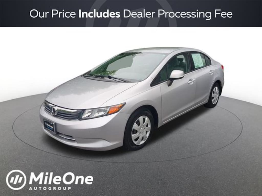 Used 2012 Honda Civic LX Sedan