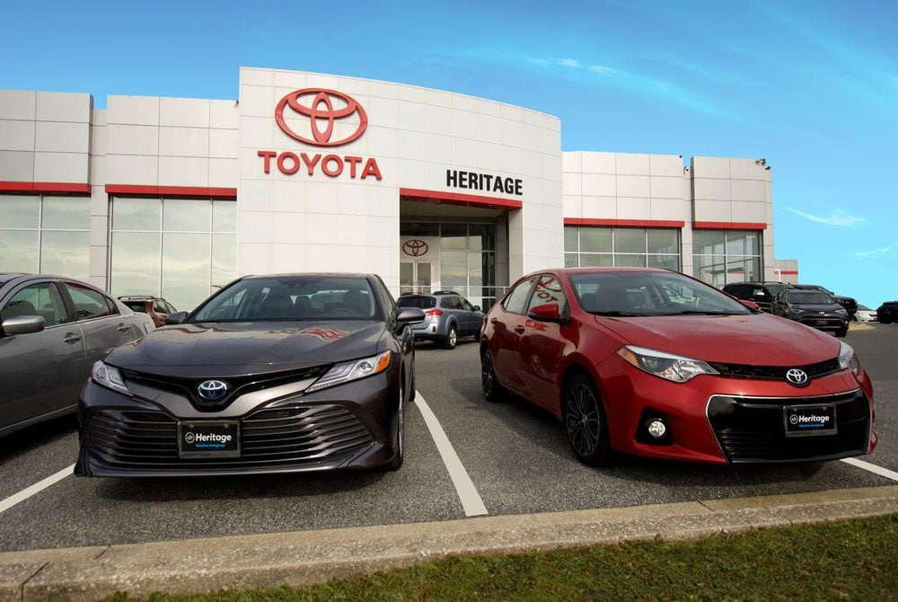 Front of Heritage Toyota Catonsville