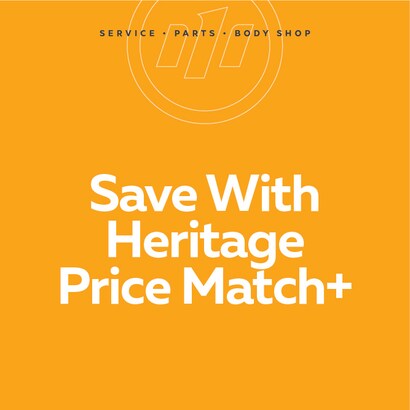 Save With Heritage Price Match+