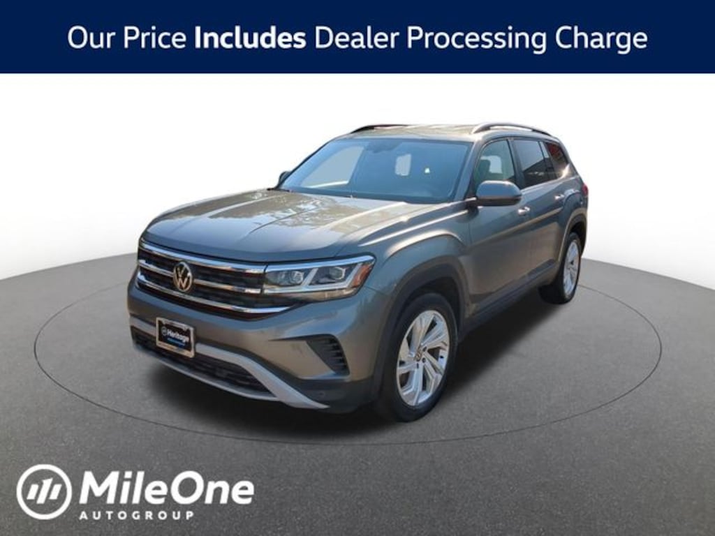 Used 2021 Volkswagen Atlas 3.6L V6 SE w/Technology SUV