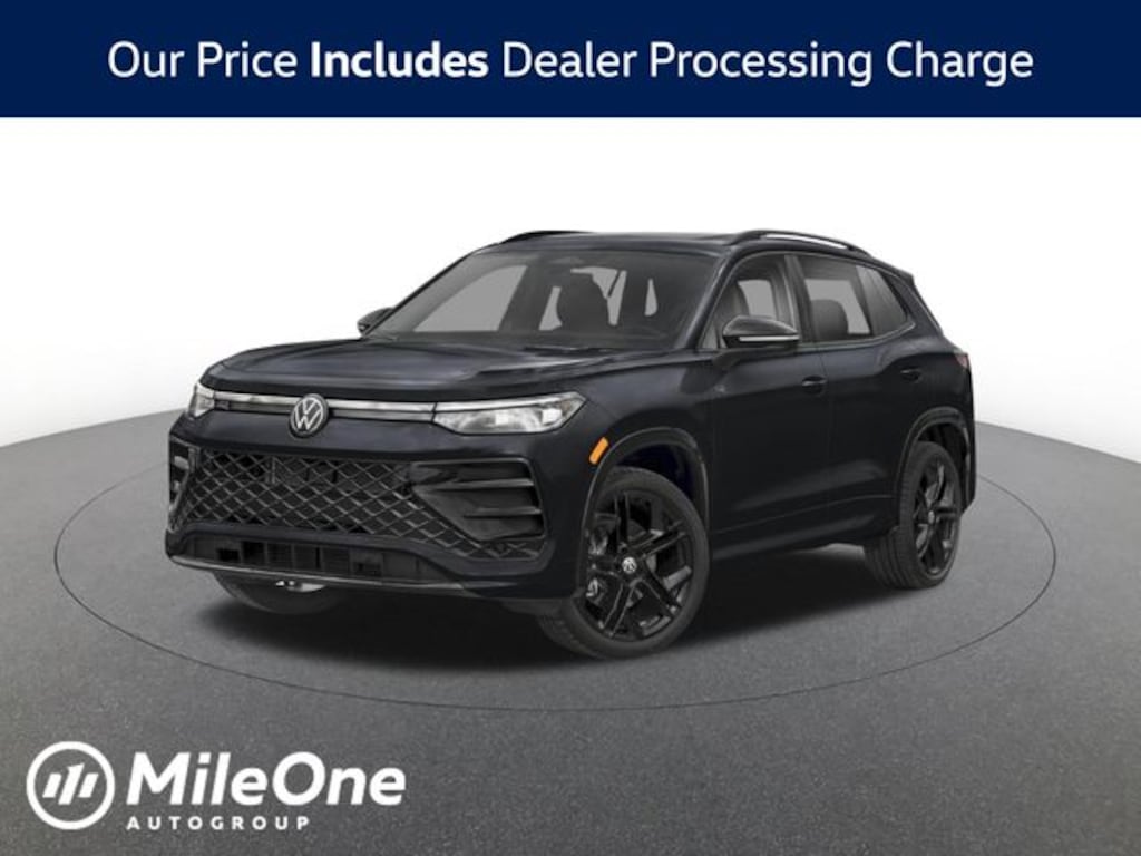 New 2026 Volkswagen Tiguan 2.0T SE R-Line Black SUV
