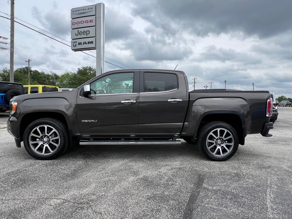 Used 2020 GMC Canyon Denali with VIN 1GTG6EEN8L1100277 for sale in North Vernon, IN