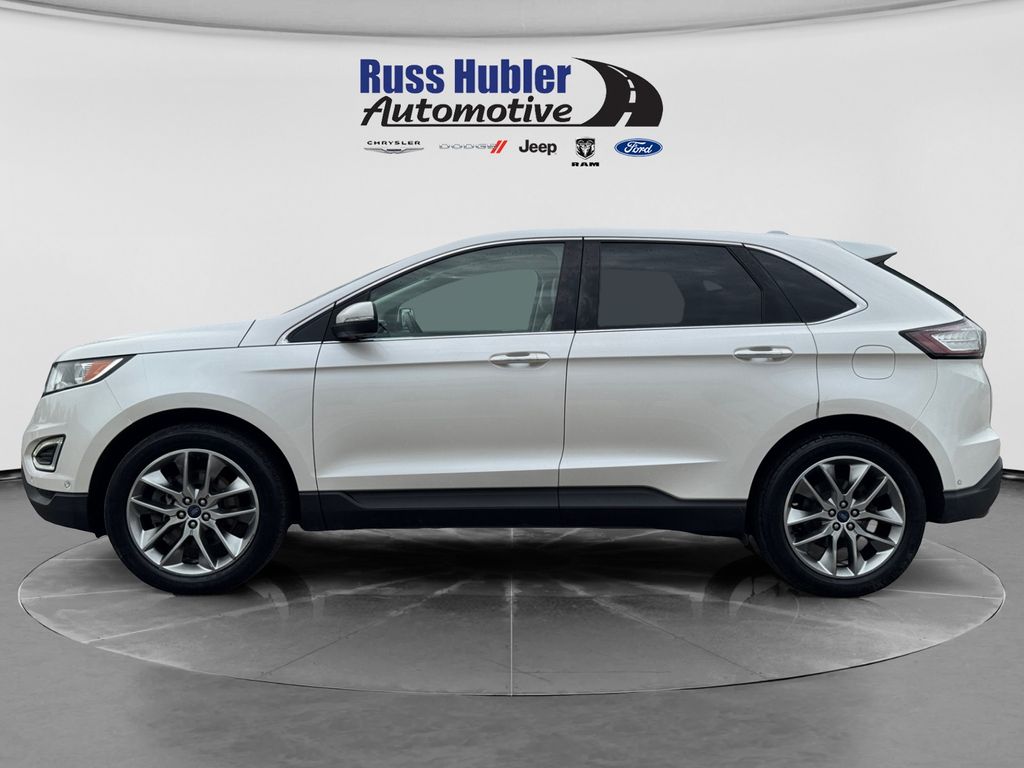 Used 2015 Ford Edge Titanium with VIN 2FMPK4K8XFBB33130 for sale in North Vernon, IN