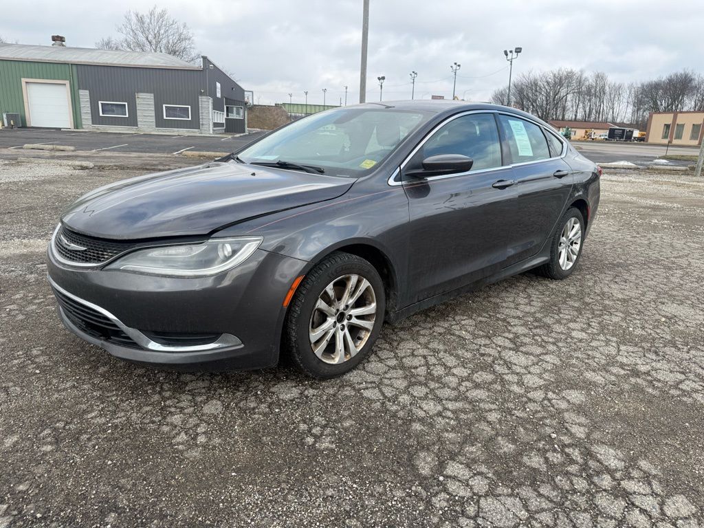 Used 2015 Chrysler 200 Limited with VIN 1C3CCCAB8FN607950 for sale in New Castle, IN