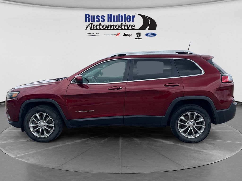 Used 2019 Jeep Cherokee Latitude Plus with VIN 1C4PJMLX7KD101656 for sale in New Castle, IN