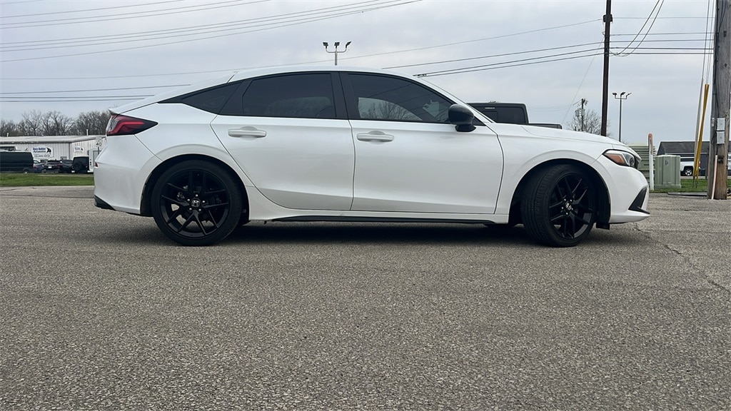Used 2024 Honda Civic Hatchback Sport with VIN 19XFL2H8XRE027394 for sale in New Castle, IN