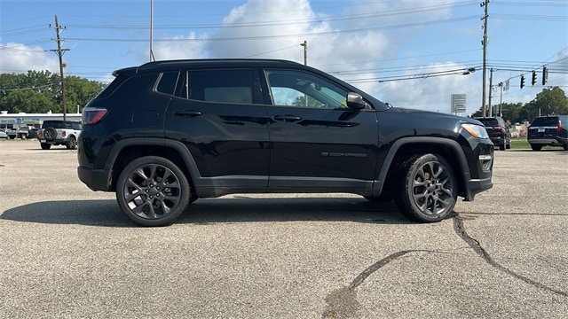 Used 2021 Jeep Compass 80th Spec. Edition with VIN 3C4NJDEB6MT516795 for sale in New Castle, IN