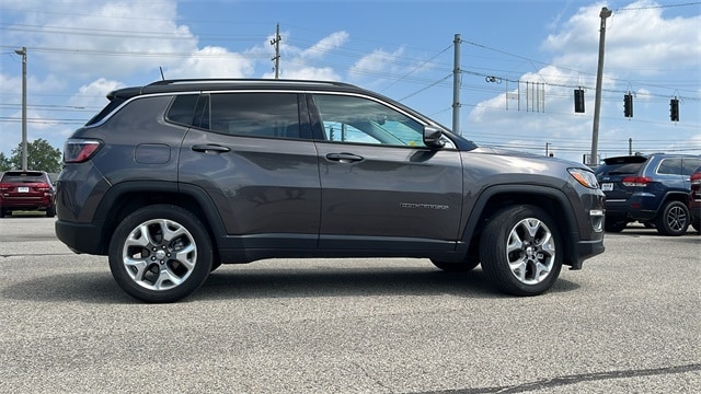 Used 2021 Jeep Compass Limited with VIN 3C4NJDCB0MT578812 for sale in New Castle, IN