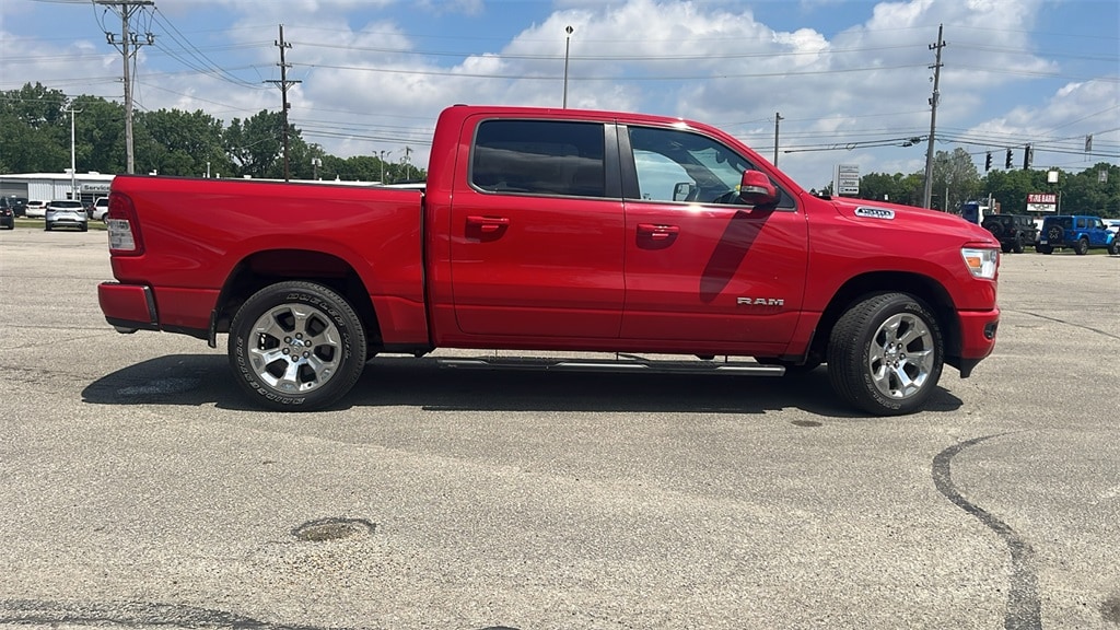Used 2019 RAM Ram 1500 Pickup Big Horn/Lone Star with VIN 1C6SRFFT1KN591519 for sale in New Castle, IN