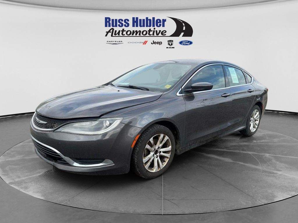 Used 2015 Chrysler 200 Limited with VIN 1C3CCCAB8FN607950 for sale in New Castle, IN