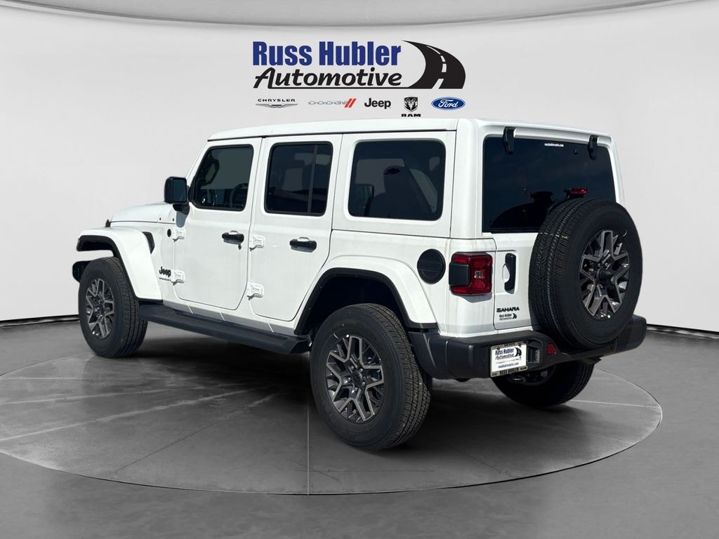 New 2025 Jeep Wrangler 4-DOOR SAHARA Sport Utility