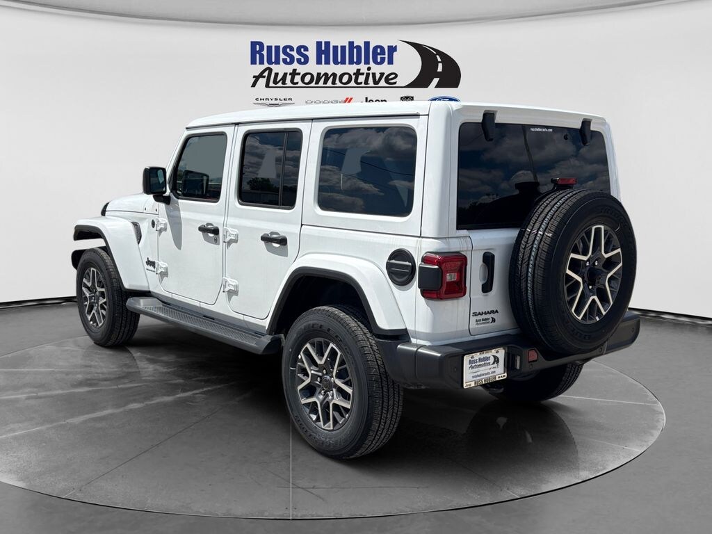 New 2025 Jeep Wrangler 4-DOOR SAHARA Sport Utility