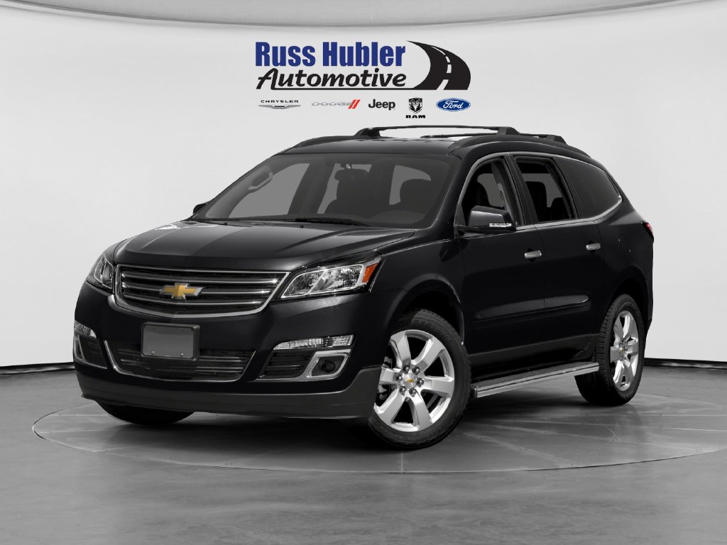 Used 2017 Chevrolet Traverse 1LT with VIN 1GNKRGKD8HJ314693 for sale in New Castle, IN