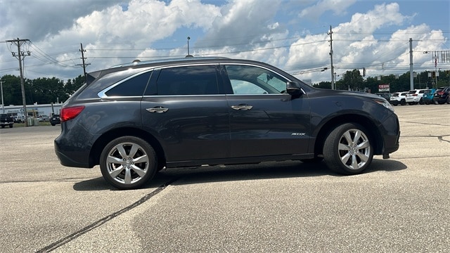 Used 2016 Acura MDX Advance and Entertainment Package with VIN 5FRYD4H99GB021795 for sale in New Castle, IN