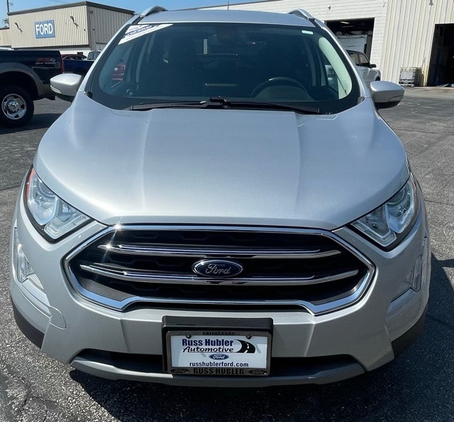 Used 2020 Ford Ecosport Titanium with VIN MAJ6S3KLXLC347325 for sale in Greensburg, IN