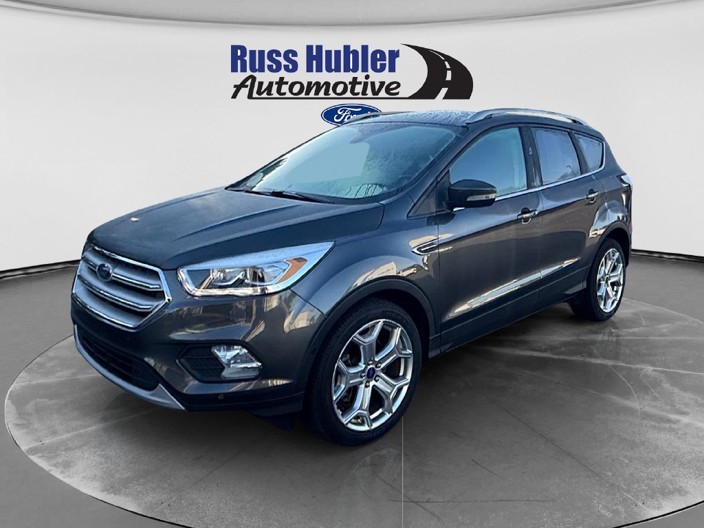 Used 2018 Ford Escape Titanium with VIN 1FMCU0J92JUA20318 for sale in Greensburg, IN