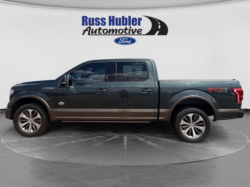 Used 2015 Ford F-150 King Ranch with VIN 1FTEW1EFXFFD02795 for sale in Greensburg, IN