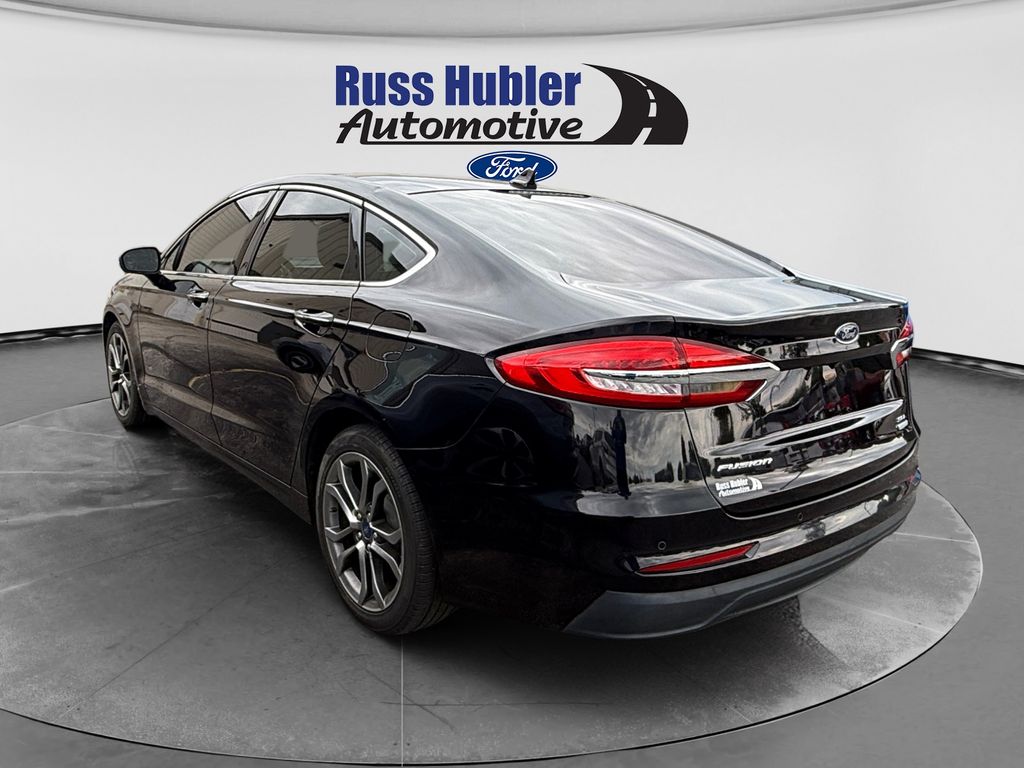 Used 2019 Ford Fusion SEL with VIN 3FA6P0CD2KR246061 for sale in Greensburg, IN