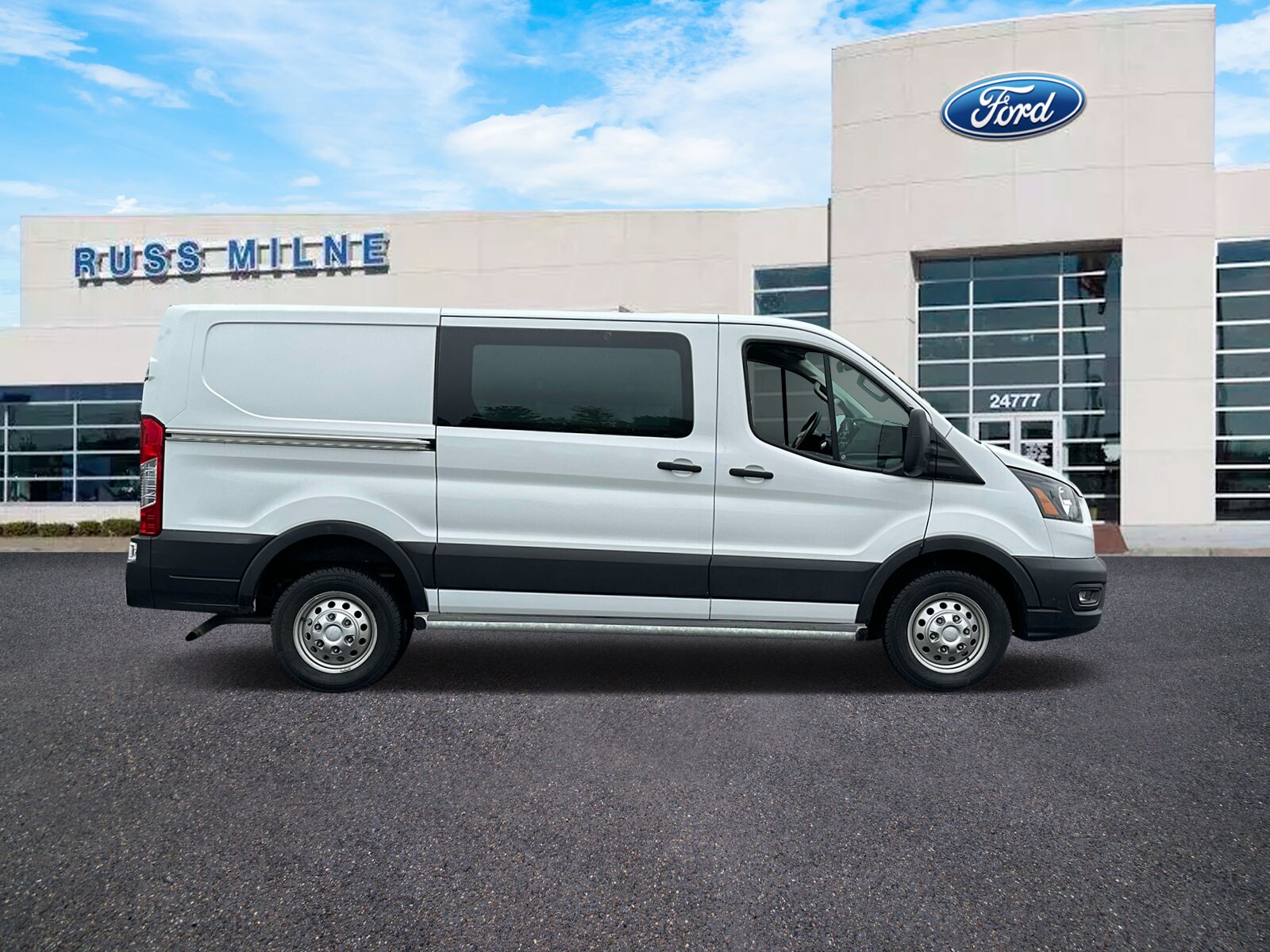 Used 2023 Ford Transit Van Base with VIN 1FTBR2Y83PKB41759 for sale in Macomb, MI