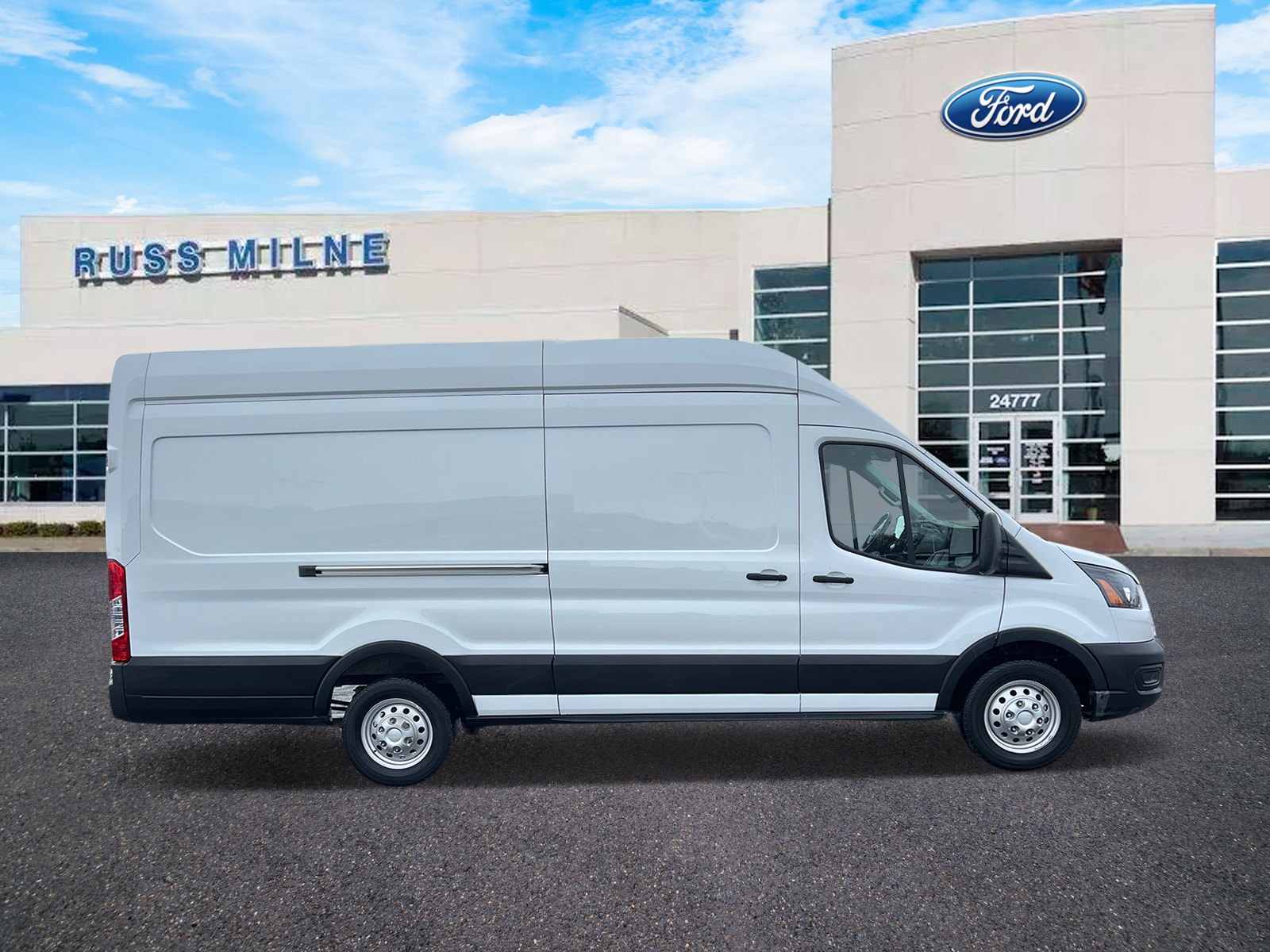 Used 2023 Ford Transit Van Base with VIN 1FTBR3U88PKA40597 for sale in Macomb, MI