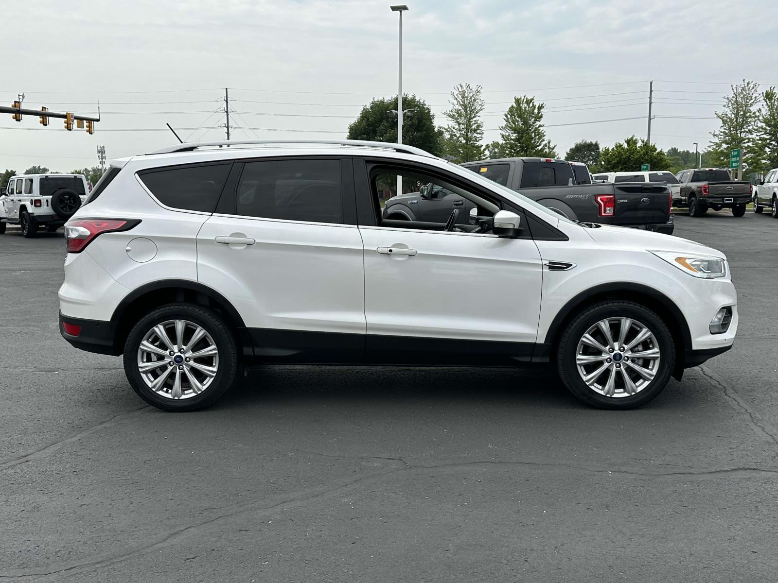 Used 2018 Ford Escape Titanium with VIN 1FMCU0J96JUA48428 for sale in Macomb, MI