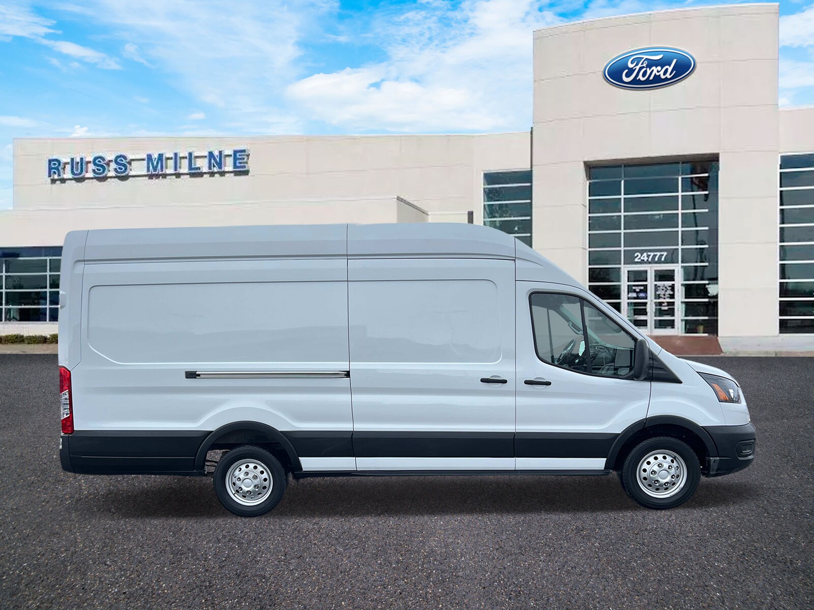 Used 2023 Ford Transit Van Base with VIN 1FTBR3U87PKA70643 for sale in Macomb, MI