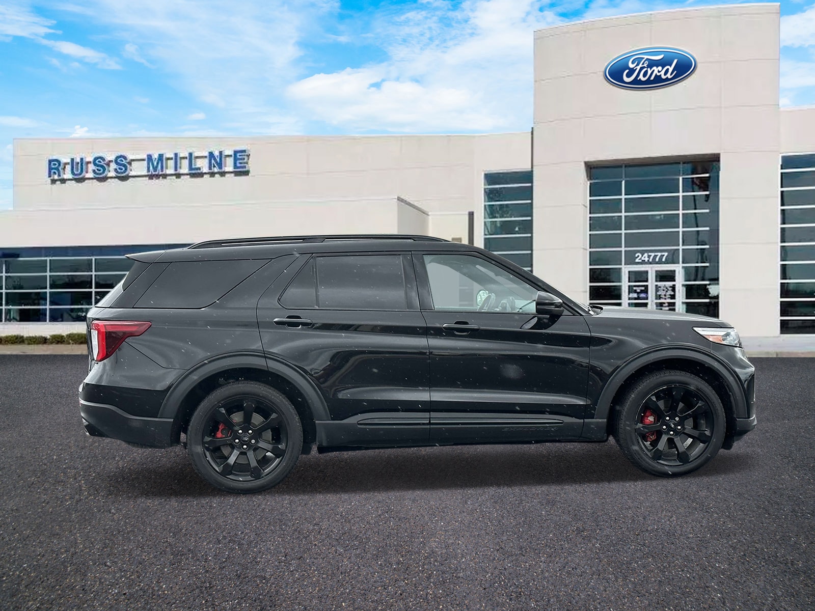 Used 2023 Ford Explorer ST with VIN 1FM5K8GC6PGA61865 for sale in Macomb, MI