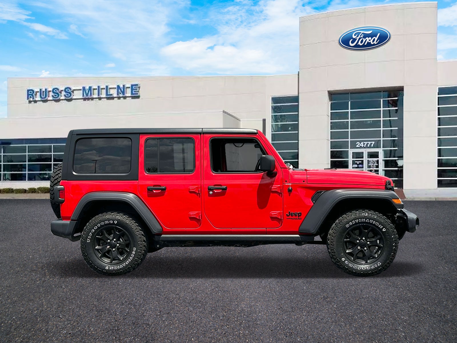 Used 2021 Jeep Wrangler Unlimited Willys with VIN 1C4HJXDN2MW516670 for sale in Macomb, MI