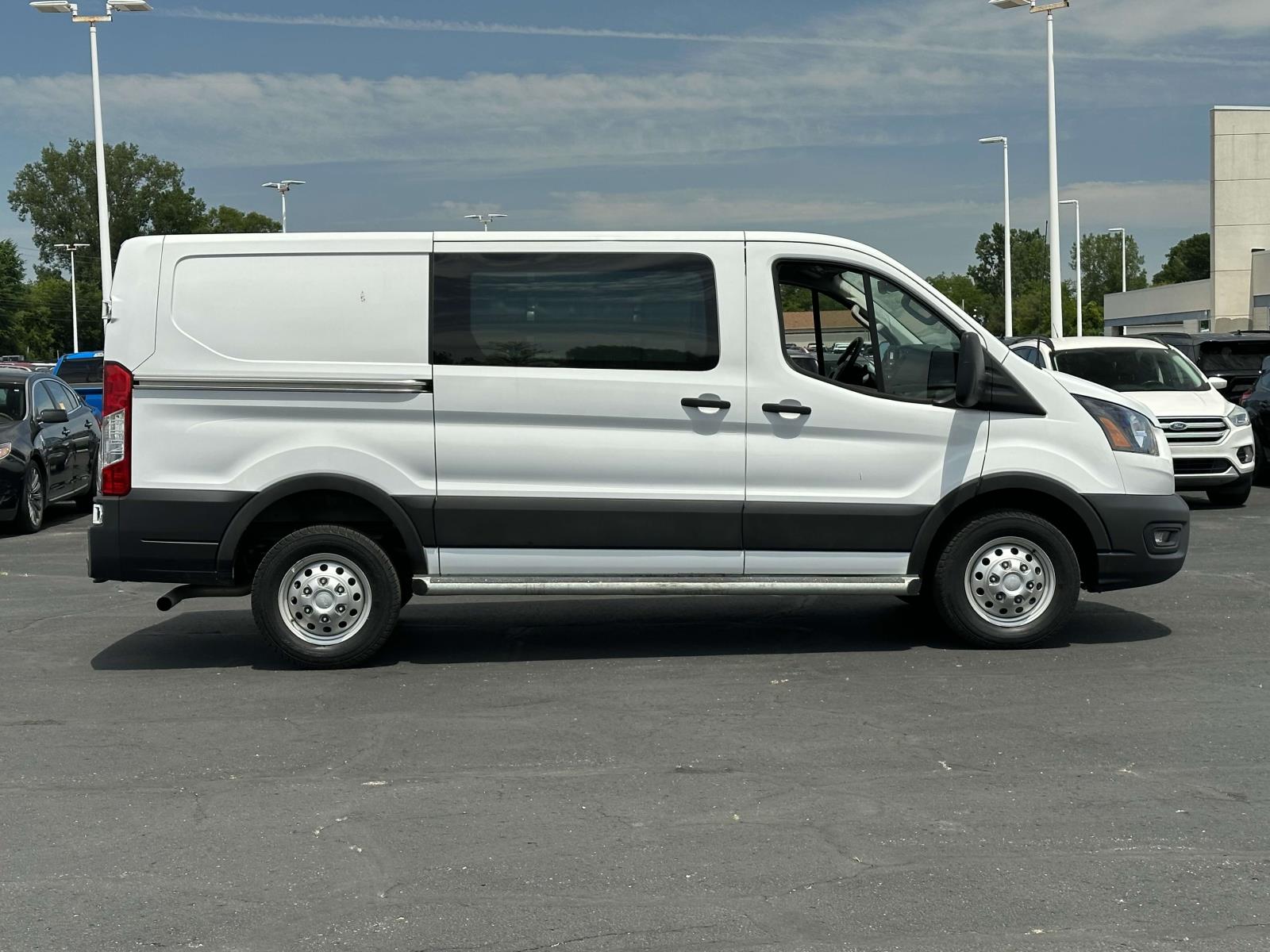 Used 2023 Ford Transit Van Base with VIN 1FTBR2Y84PKB67383 for sale in Macomb, MI