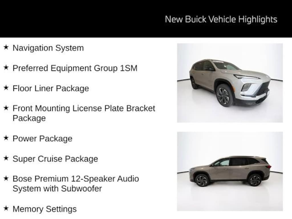 New 2026 Buick Enclave Sport Touring SUV