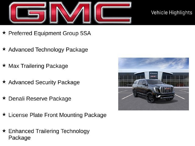 New 2026 GMC Yukon XL Denali SUV