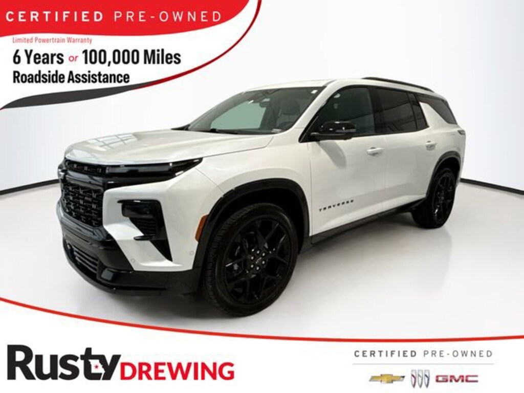 Certified 2024 Chevrolet Traverse RS SUV