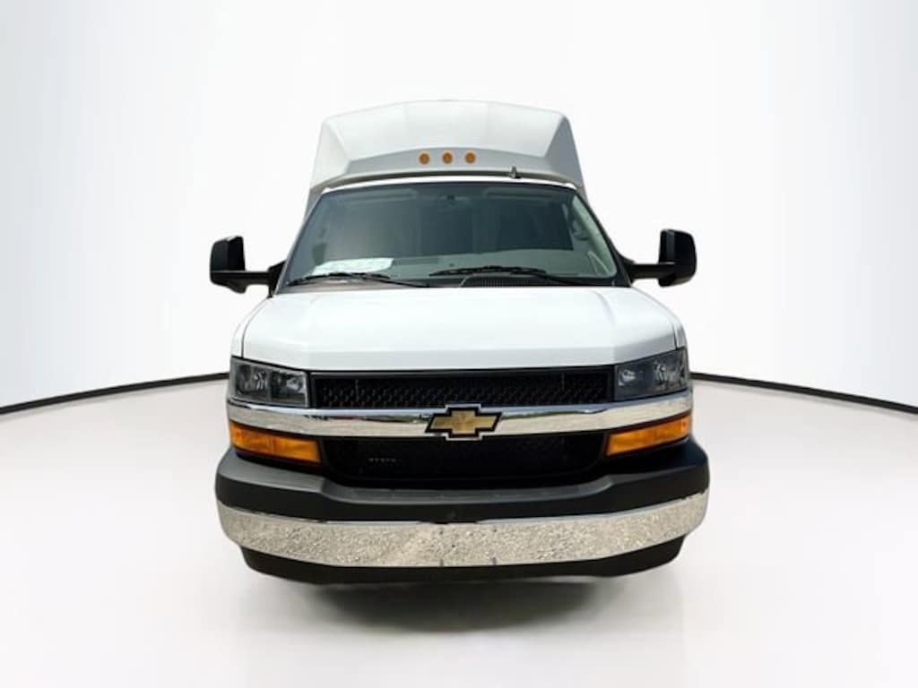 New 2024 Chevrolet Express Cutaway 3500 Work Truck w/Knapheide Conversion Cutaway Van